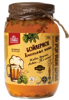 Бойлерное Хмельное нефильтрованное 1 л.