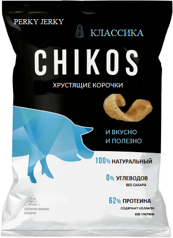Шкурки свиные "Chikos" классические