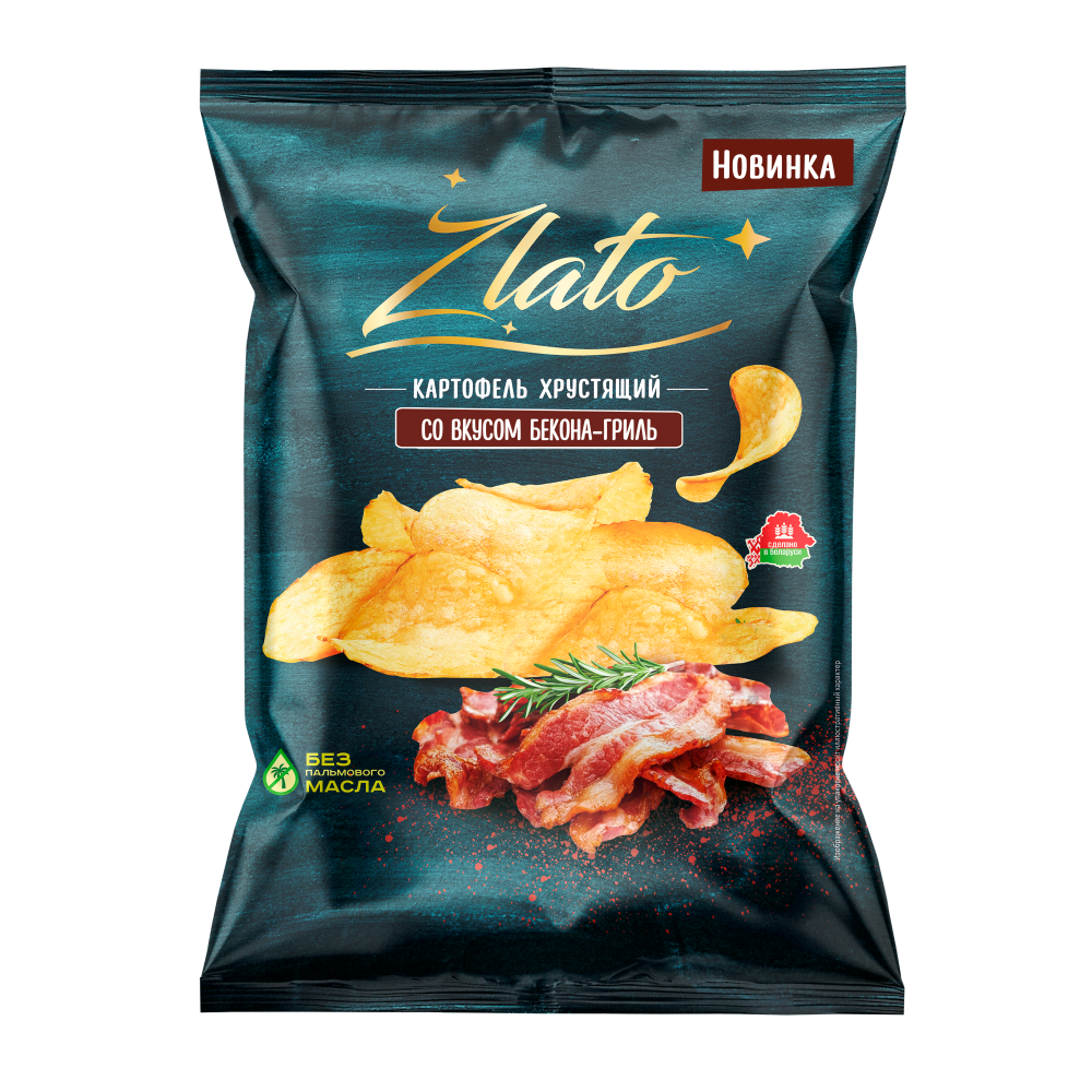 Картофель хрустящий со вкусом салями "Бекон Гриль"