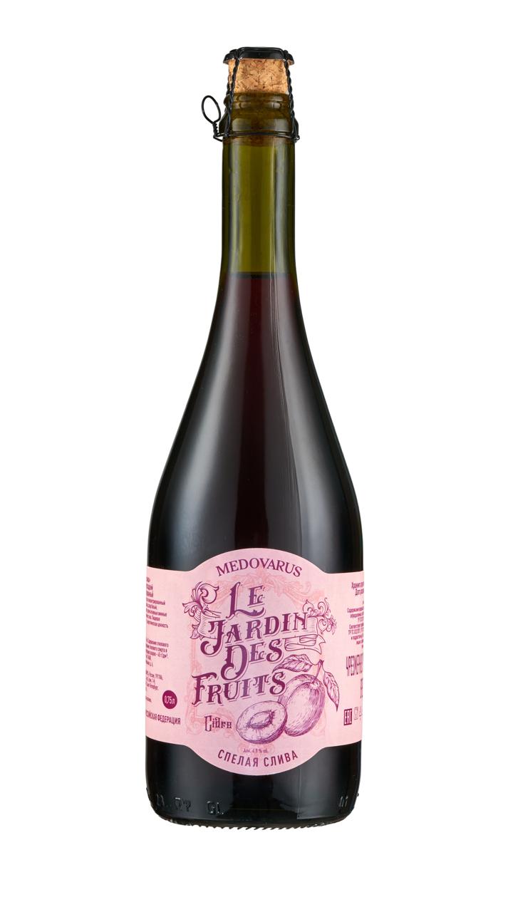 Сидр фруктовый "Спелая слива" "LE JARDIN DES FRUITS"