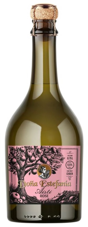 Сидр фруктовый  "Донья Эстефания. Айсти Розе"