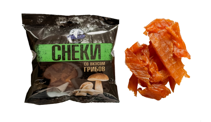 Чипсы куриные “Снеки со вкусом грибов”