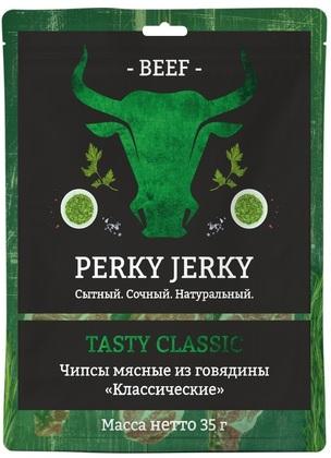 Чипсы "PERKY JERKY" мясные из говядины Классические