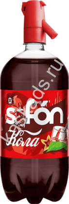 Лимонад "Кола" в сифоне