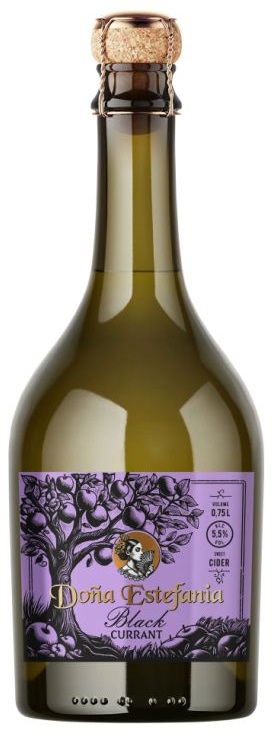 Сидр фруктовый  "Донья Эстефания. Черная Смородина"